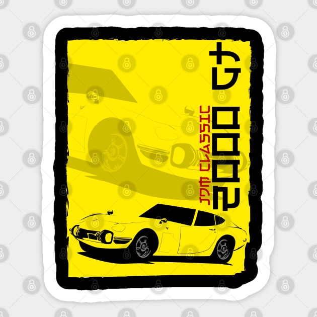 2000GT Sticker by gaplexio